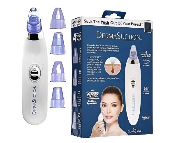 Derma Suction Blackhead Remover (cell Operated )